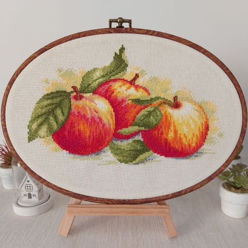 Apples cross stitch chart by Artmishka Cross Stitch